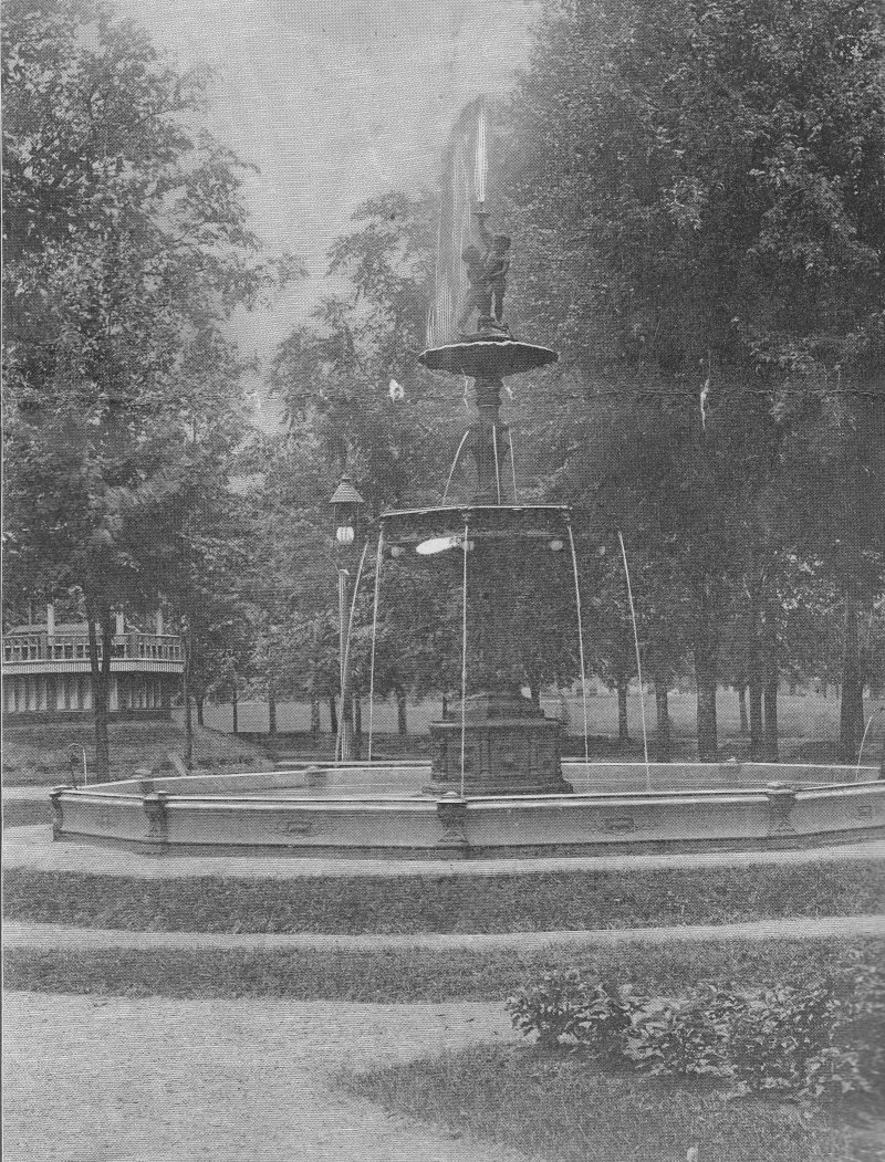 City of Van Wert Fountain Park, Fountain 1899